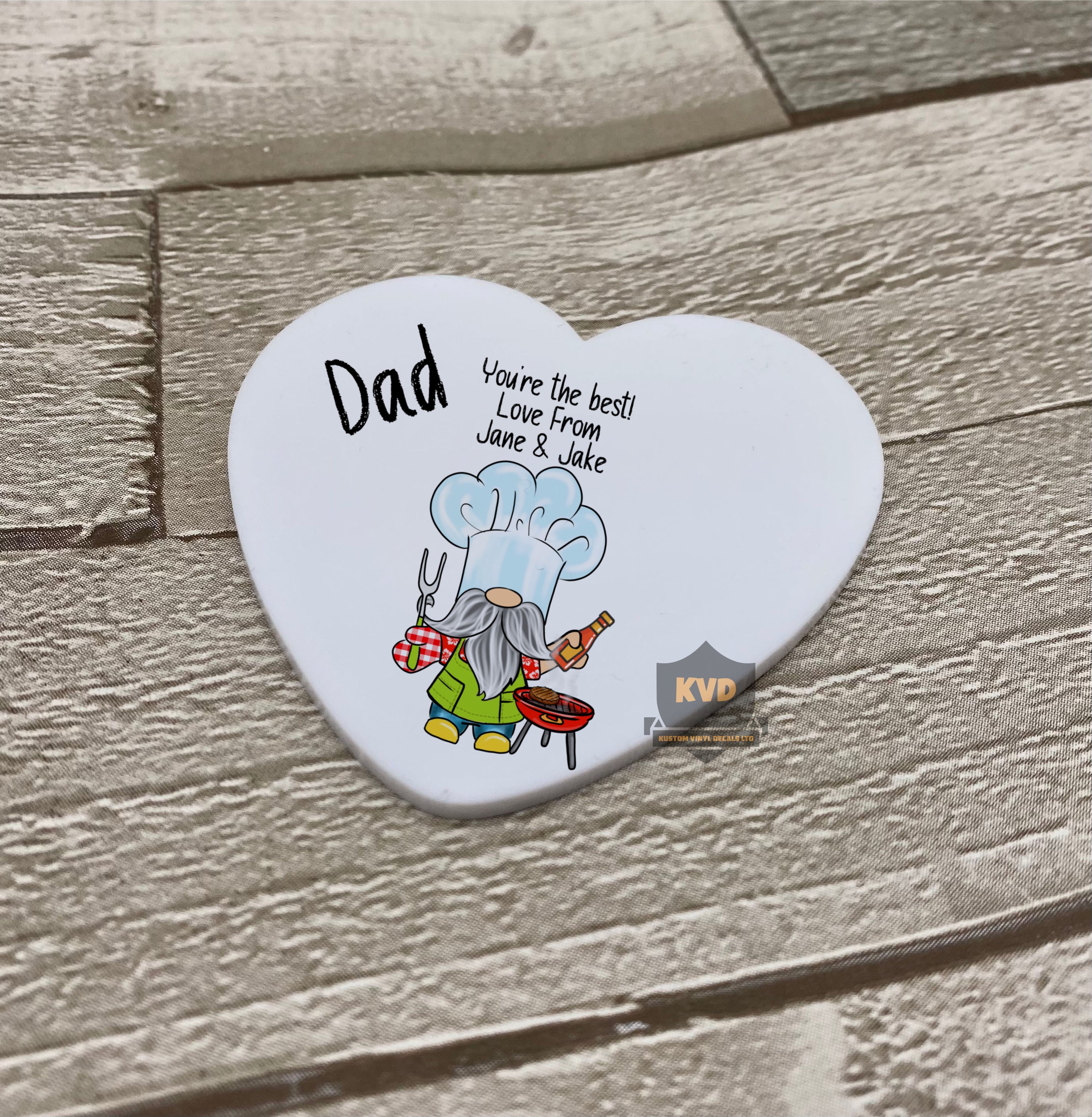 Personalised Father's Day Fridge Magnet